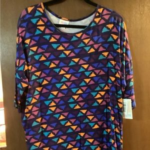 LuLaRoe Irma tunic top